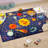 Weranna Outer Space Solar Educational Learning Game Play Non Slip Kids Rug Carpet Classroom Playroom Mat-1877158526