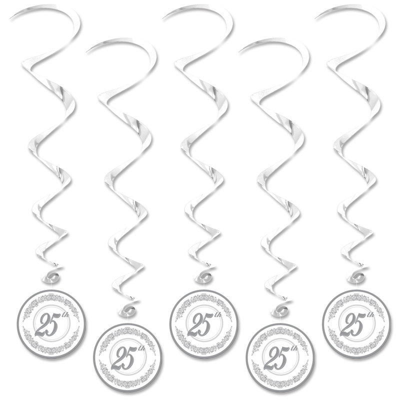 «25th» Anniversary Whirls