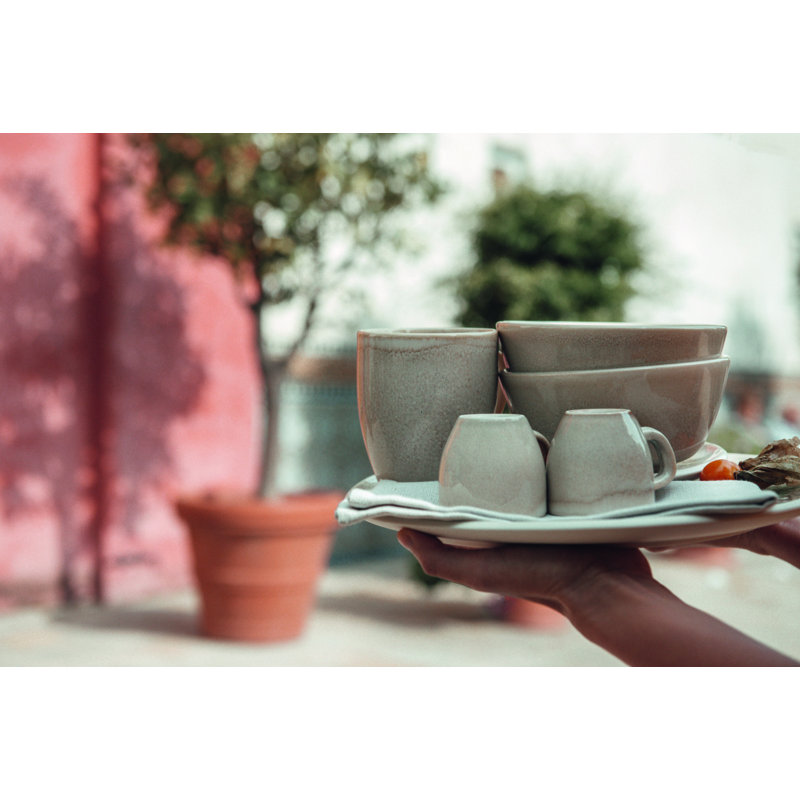 Junto Handmade Stoneware Cereal Bowl, Dune
