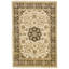 Hand Knotted Wool Area Rug in Ivory And Black