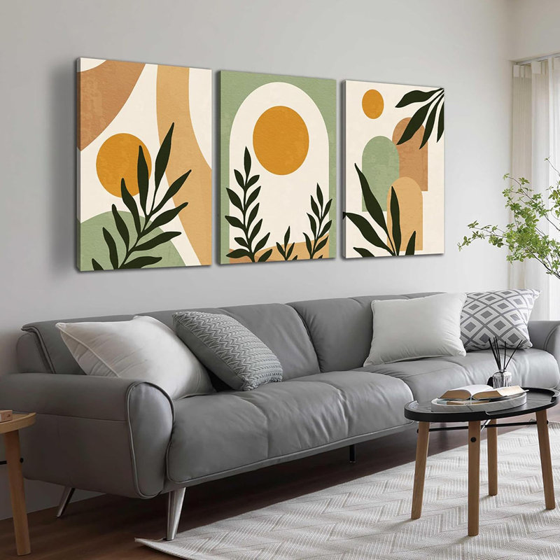 3 Piece Wrapped Canvas Set