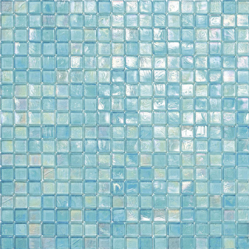 Blackcurrant 5/8" x 5/8" Glimmer Glass Mosaic