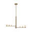 Cypress 2 Arm Opal Glass LED Pendant-2131018813