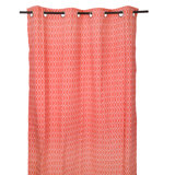 Cotton Semi Sheer Curtain Single Panel