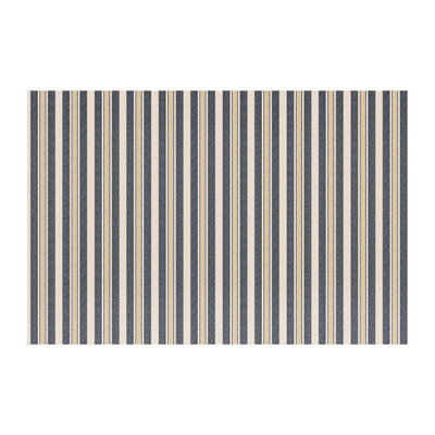 Un-Rug Ticking Stripes Non-Skid Kitchen Mat by Matterly