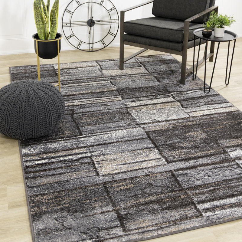Tapis gris Somiah