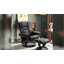 Fauteuil inclinable massant avec repose-pieds-1312843180