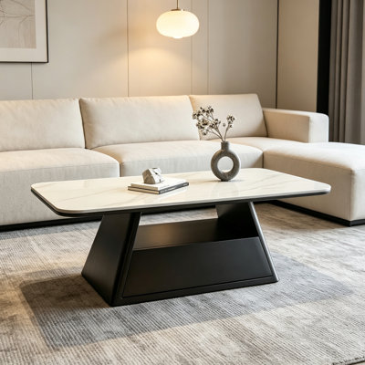 Modern Coffee Table Diversified Storage Space