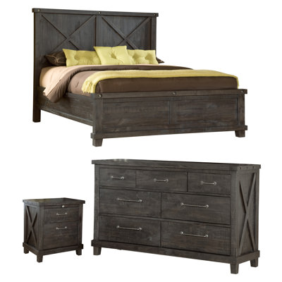 Kilby Solid Wood Piece Bedroom Set