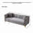 Luxurious Comfort Velvet Chesterfield Sofa For Living Room, Bedroom, Office Use