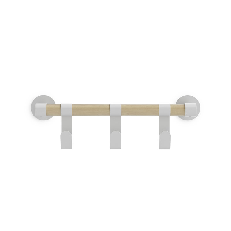 Coat Wall Rack 3 Hooks