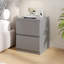Solid + Manufactured Wood Bedside Table-298971702