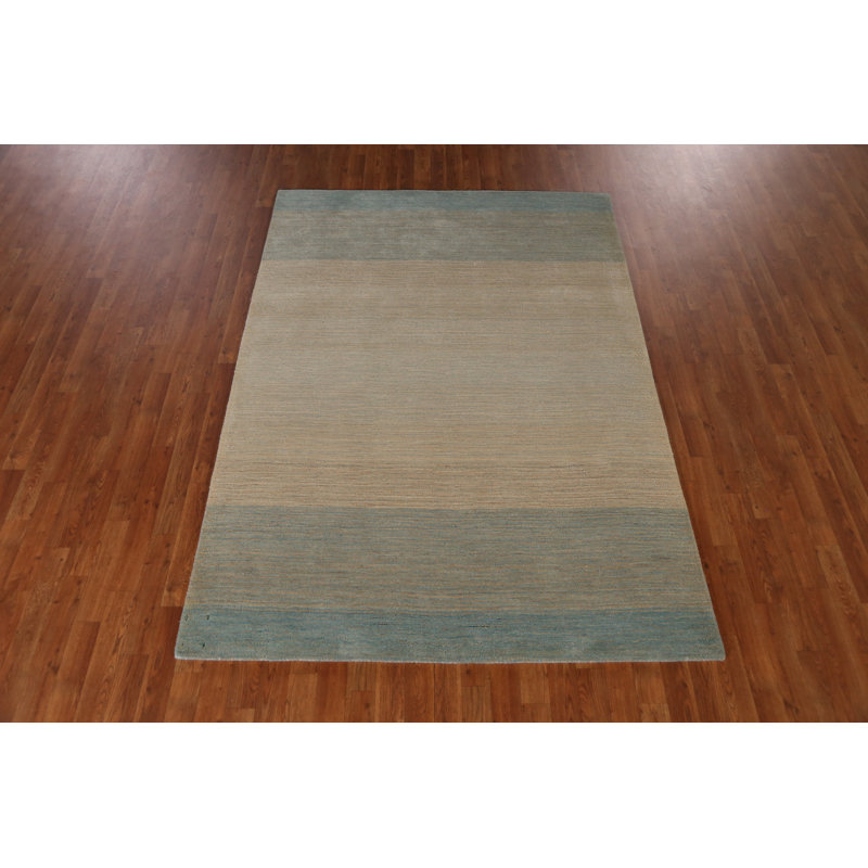 Tapis indien rayé Gabbeh
