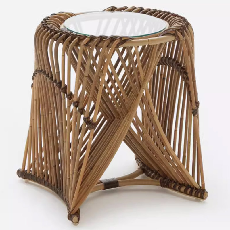 Table de bout ronde d'extérieur imperméable et durable