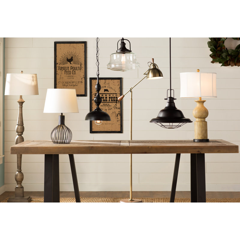 Luminaire suspendu à 1 lumière Truro en bronze anglais Truro, Bronze anglais