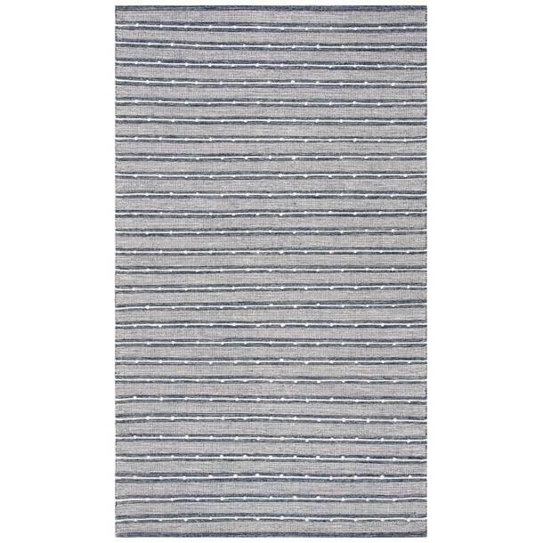 Mistana™ Addilyn Flatweave Cotton Striped Rug & Reviews | Wayfair