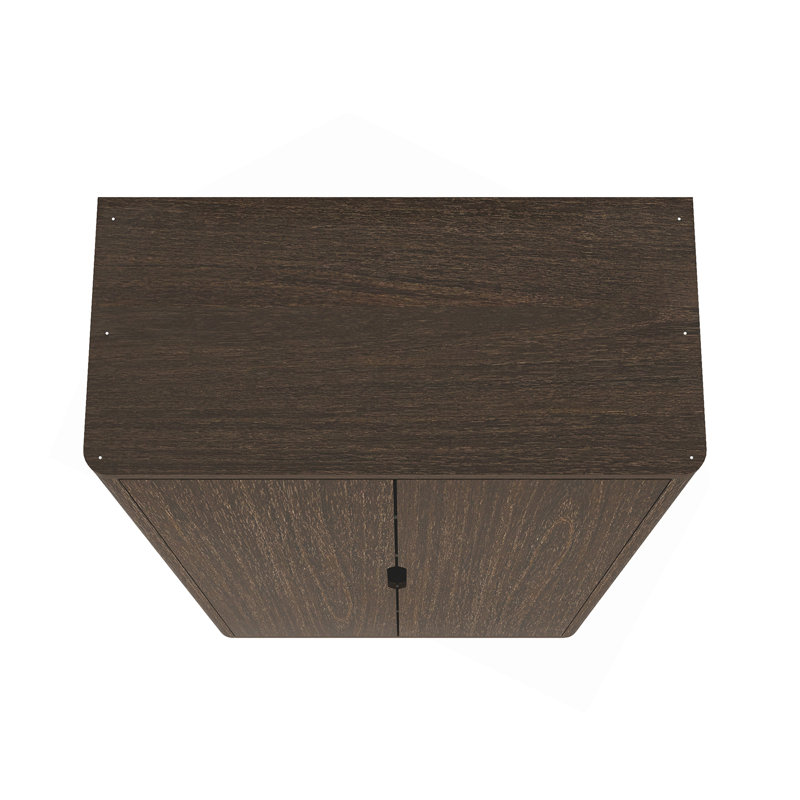 Rivington 38" Bookcase Cabinet, Walnut