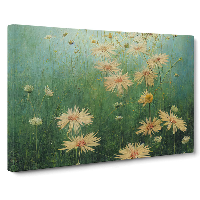 Handsome Wildflowers Floral - Wrapped Canvas, 35cm H x 50cm W x 3cm D