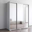 Armoire blanche 71 "avec miroir Aria-872644189