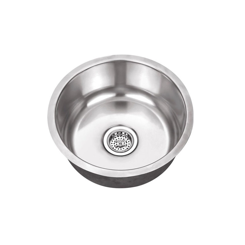 Évier de bar encastrable l 17 po x l 17 po avec robinet