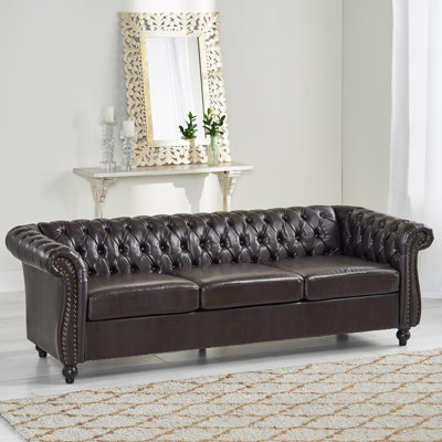 Comfortable Three-Seater Sofa With Soft Touch And Stylish Design For Relaxation