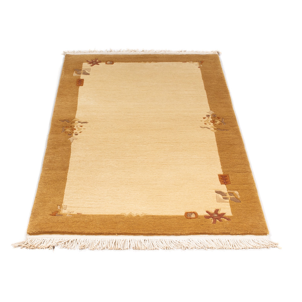 Oriental Nepal Rug - 143 x 71cm - Beige