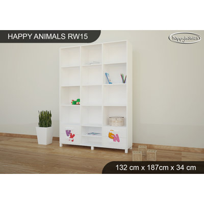 187cm H X 132cm W Kids Bookcase