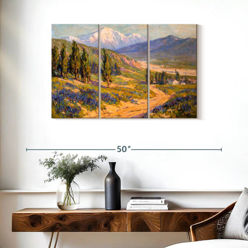 Harnek Springtime San Gabriel Valley, 24" H x 38" W