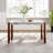 Dining Table, Rectangular Table with Wood Legs for Dining Room, Living Room