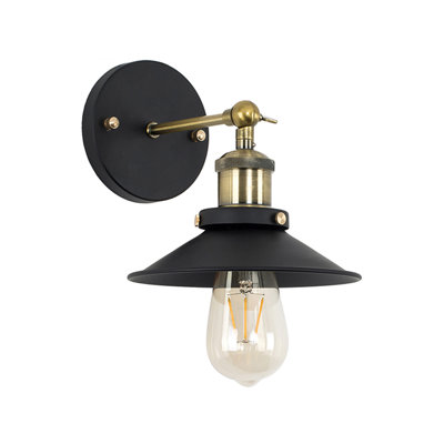 Harris Glass Armed Sconce
