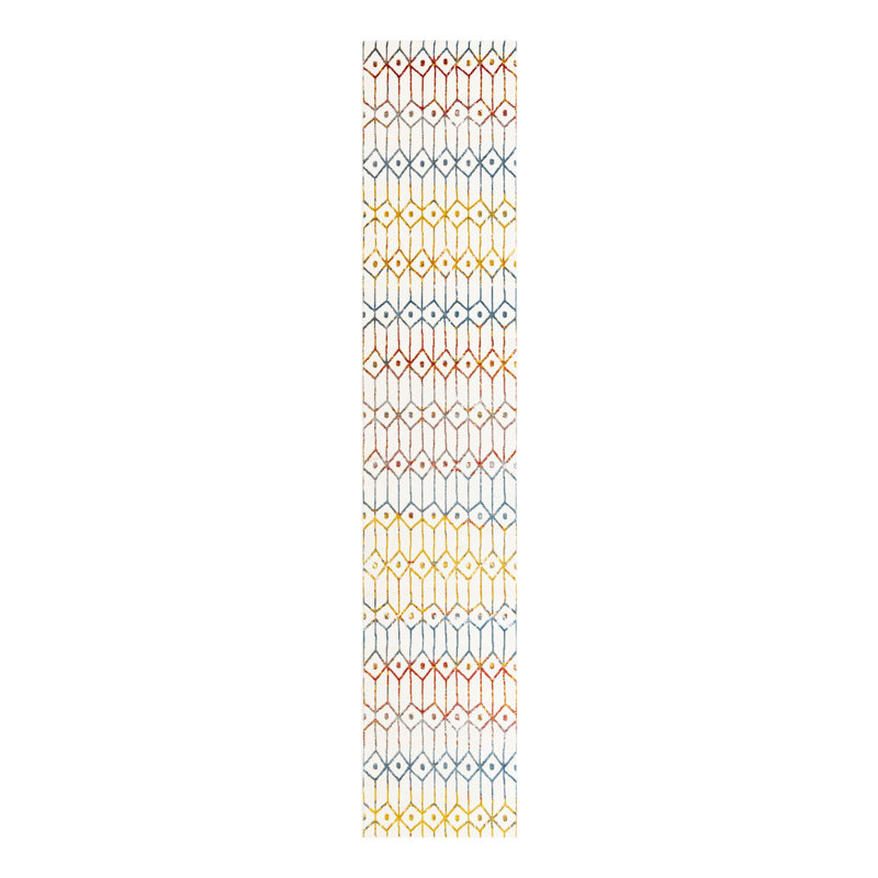 Okemah Geometric Indoor Rug, Runner 2'7" x 13'