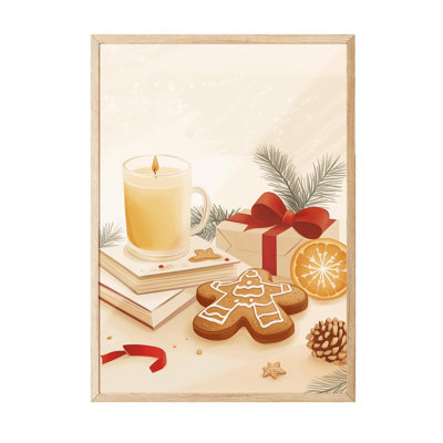 Peinture décorative encadrée