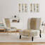 Fauteuil de chambre abstrait tapissier abstrait I