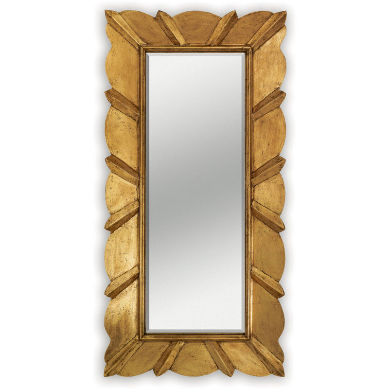 Ombra Flat Beveled Wall Mirror, 60.5" x 30.5" 