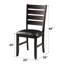 Chaise d'appoint à dossier échelle Carlsen (ensemble de 2)-104830809