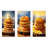 3 Pieces on Canvas - Pancake Peaks-707810504-707810511