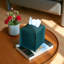 Couvercle de boîte à mouchoirs en cuir PU moderne-184905455