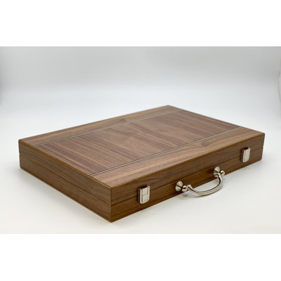 Brown Backgammon Board Game