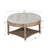 Corbi Indoor Faux Wood Large Round Ottoman-1702691787