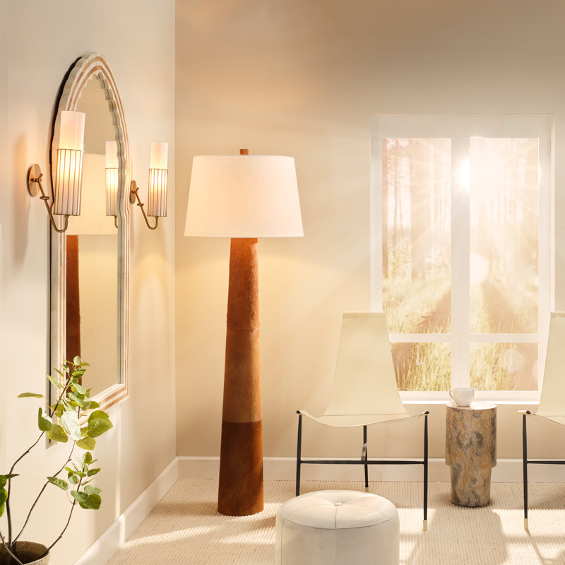 Lampe sur pied Robertson, Saddle Brown