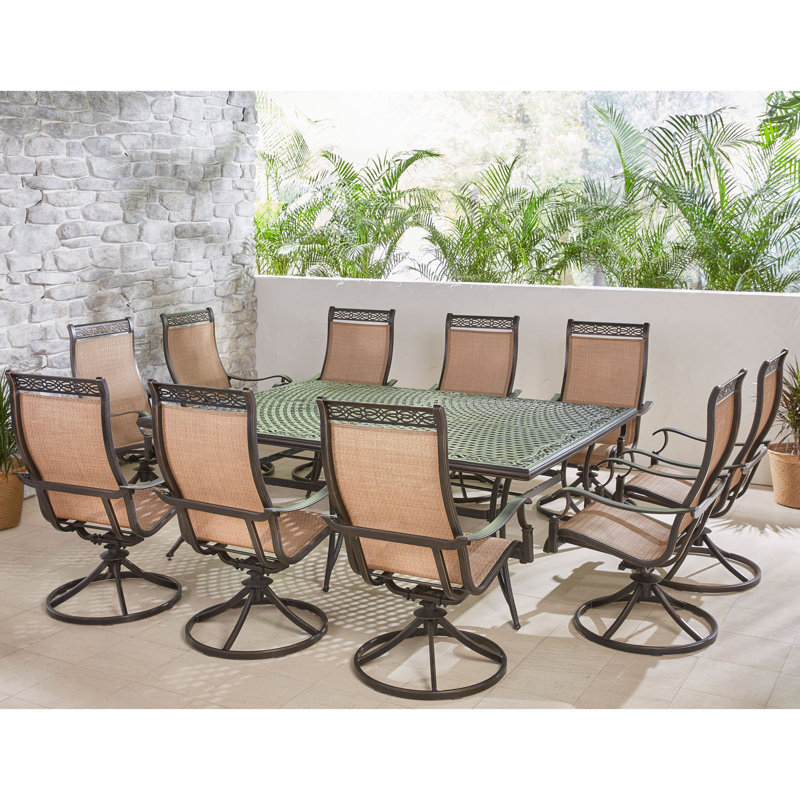 Alejandria 11 Piece Dining Set