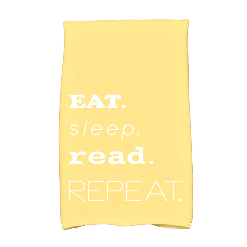 Eastbourne Tea Towel Kitchen Towel, Yellow