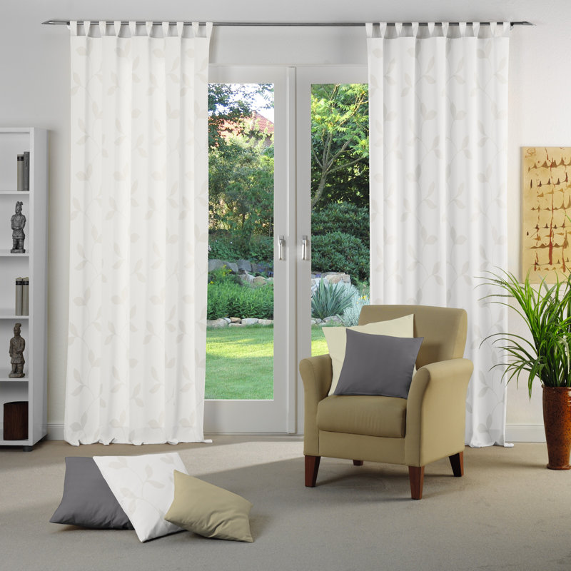Room Darkening Single Curtain Panel, 130cm H x 225cm W