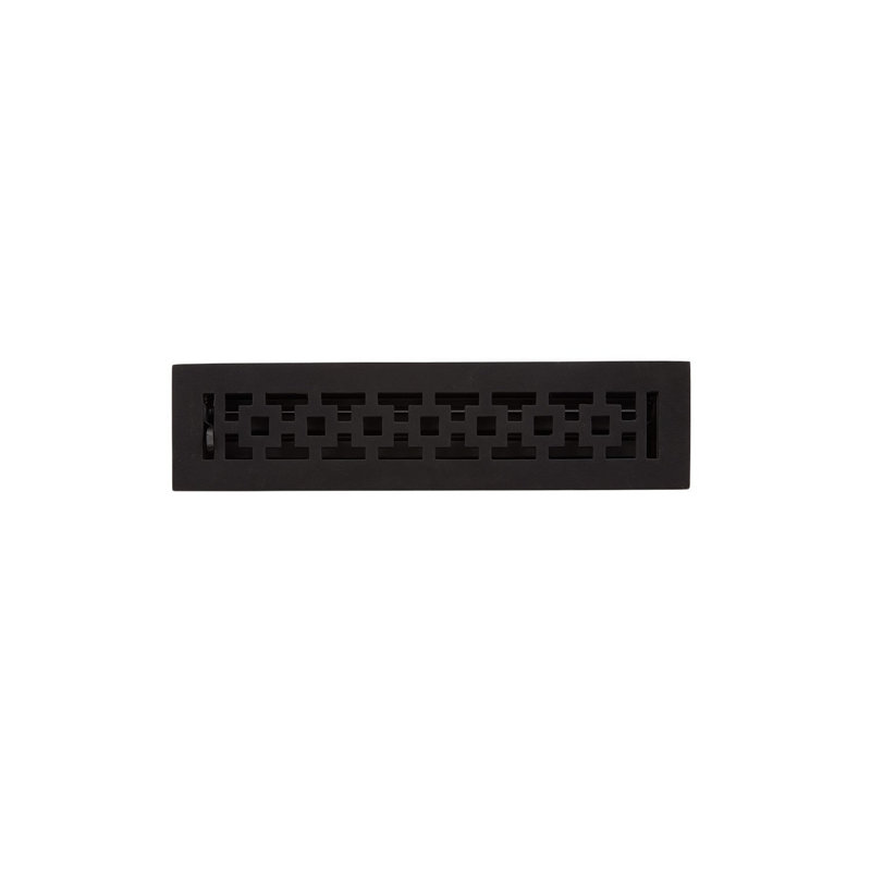 Durand Iron Floor Register, 0.31" H x 3.25" W x 13.13" L
