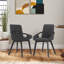 Chaise avec accoudoirs en lin Allis-1049796969