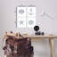  Ensemble de plaques murales Minimal Shells & Anchor par Jetty Home, LLC