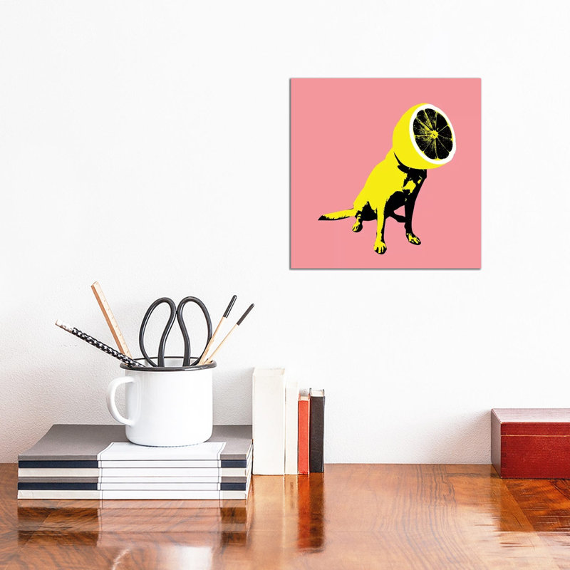 Lemon by Ali Gulec - Wrapped Canvas Gallery-Wrapped Canvas Giclée, 30.48 cm H x 30.48 cm W
