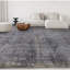 Wool Geometric Area Rug in Gray