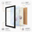 Botanical Minds Meeting Minimalist - Framed Print-1361817225-1361817226