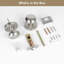 Boutons de porte en métal Coolnews-122474377